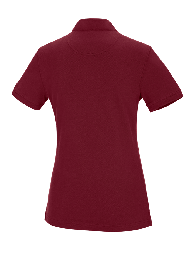 e.s. Polo-Shirt cotton Mandarin, Damen