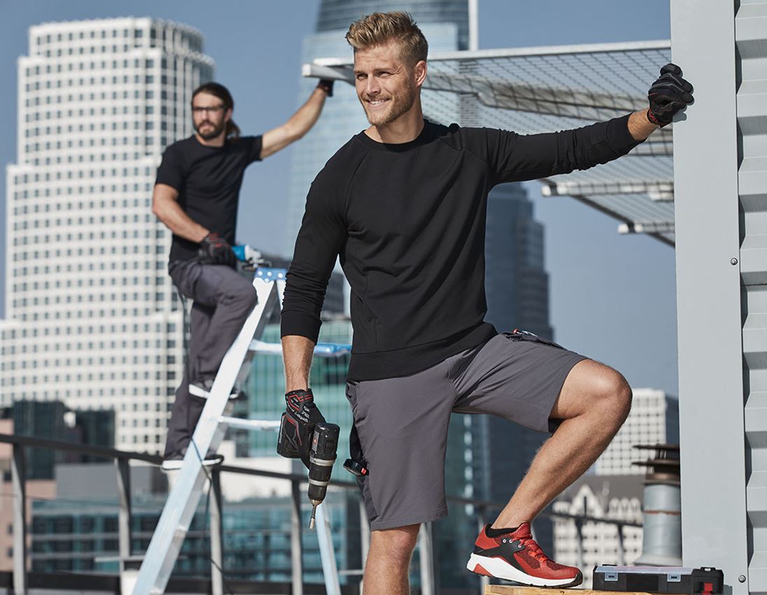 e.s. Sweatshirt cotton stretch