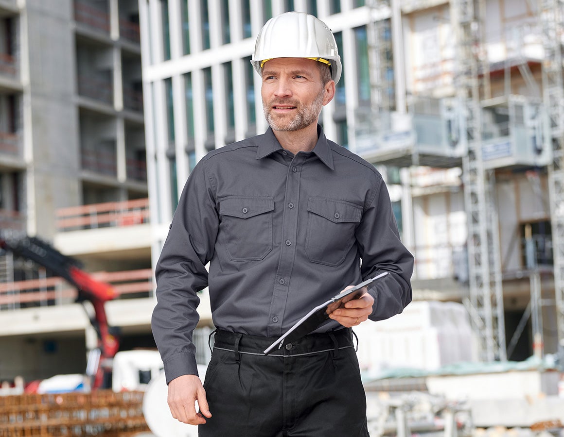 Arbeitshemd e.s.classic, langarm