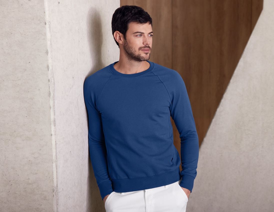 e.s. Sweatshirt cotton stretch