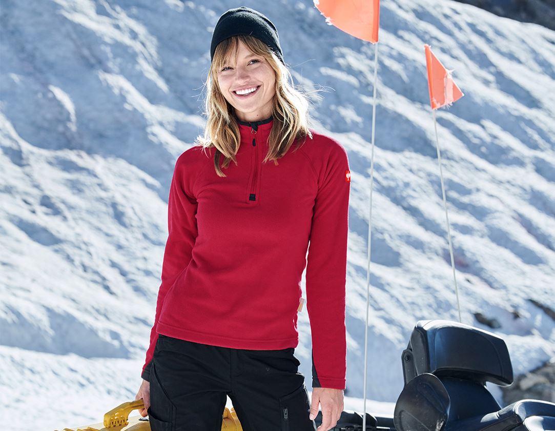 Damen Microfleece Troyer dryplexx® micro