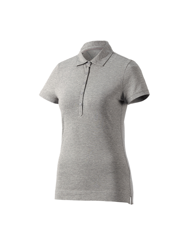 e.s. Polo-Shirt cotton stretch, Damen