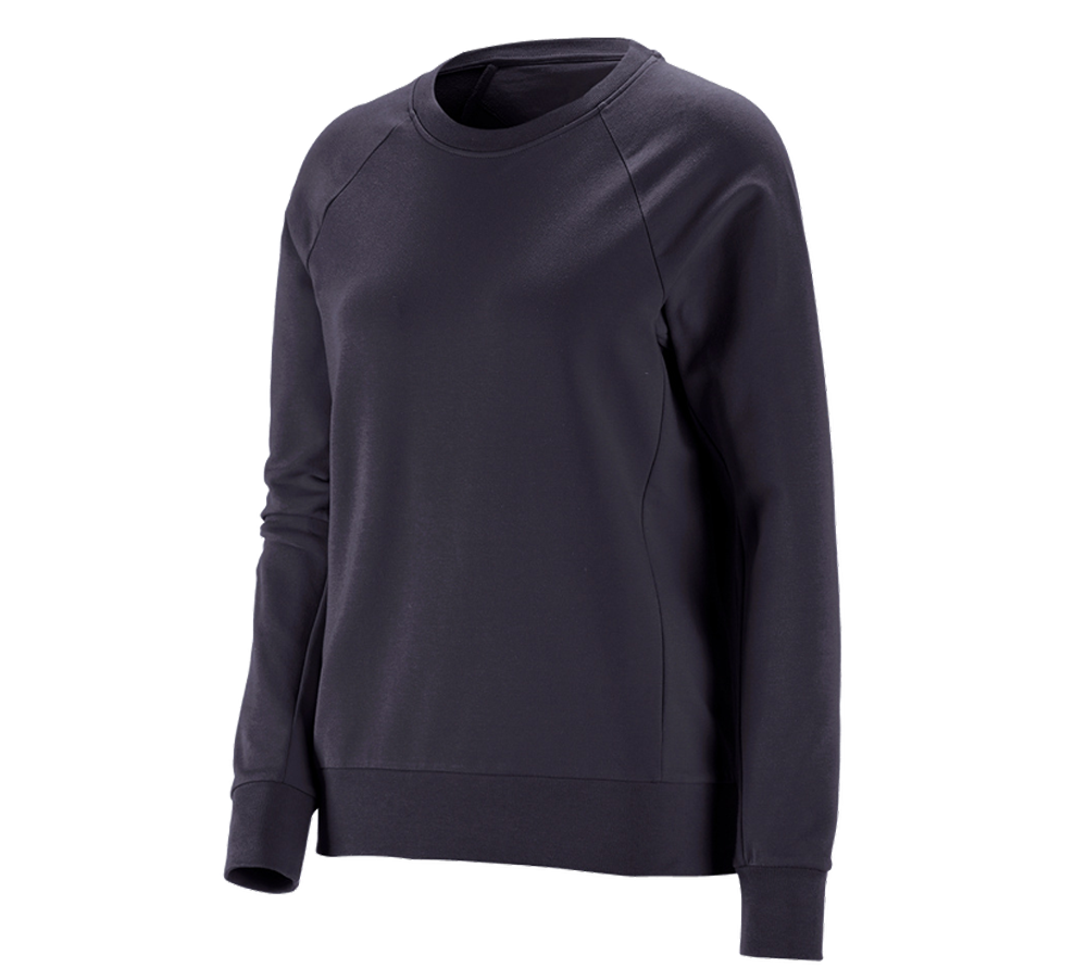 e.s. Sweatshirt cotton stretch, Damen