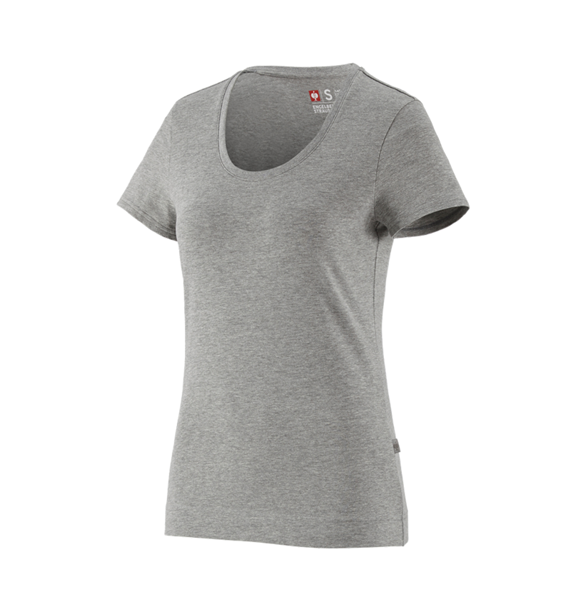 e.s. T-Shirt cotton stretch, Damen