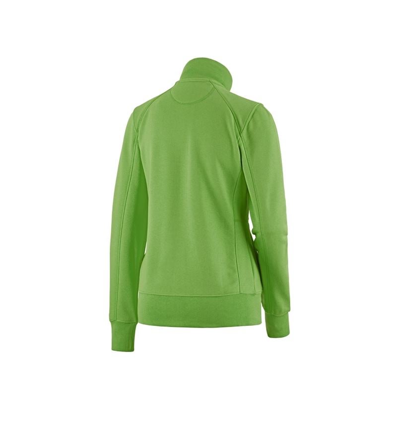 e.s. Sweatjacke poly cotton, Damen