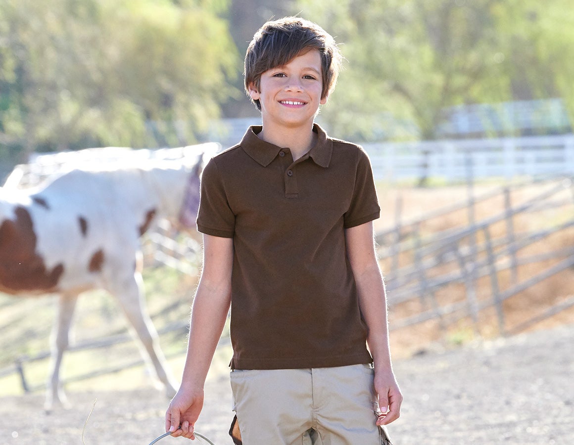 e.s. Polo-Shirt cotton stretch, Kinder