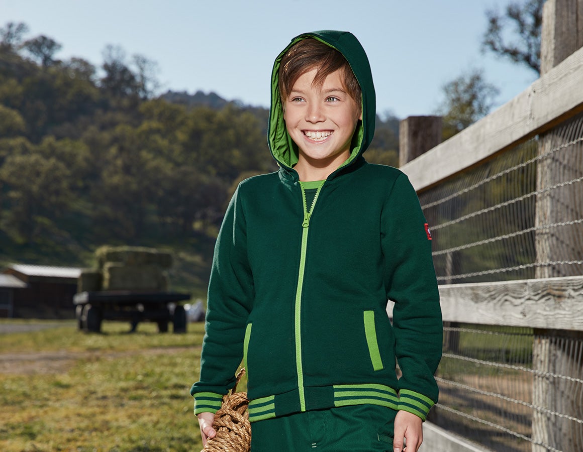 Hoody-Sweatjacke e.s.motion 2020, Kinder