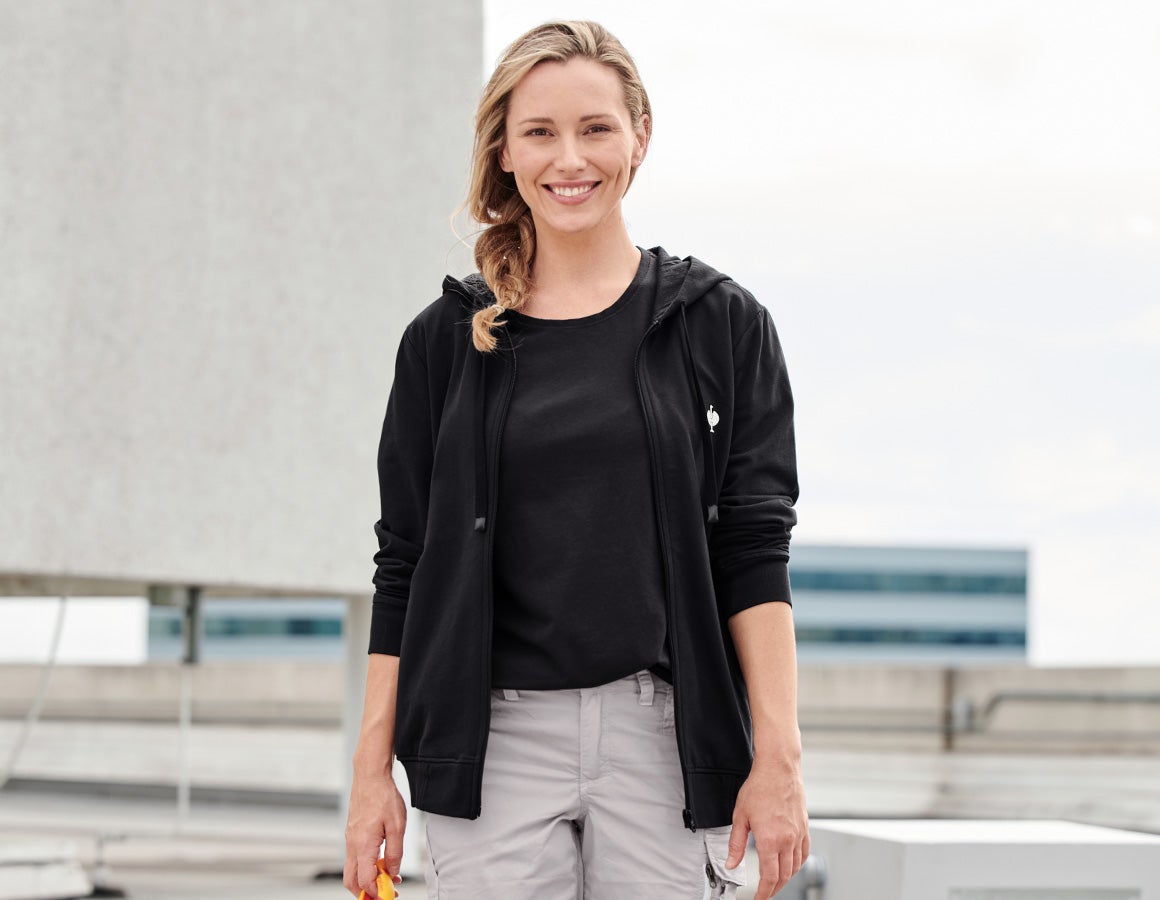 Kapuzensweatjacke e.s.motion ten, Damen