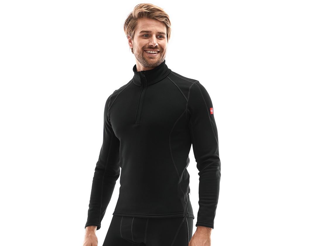 e.s. Funktions-Troyer thermo stretch - x-warm