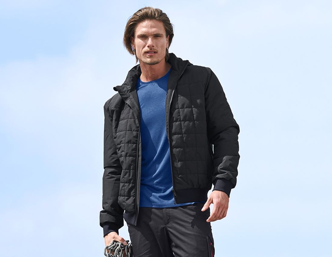 Kapuzen-Pilotenjacke e.s.concrete