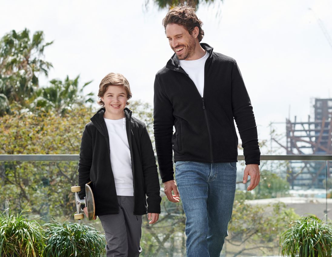 e.s. Fleecejacke CI, Kinder