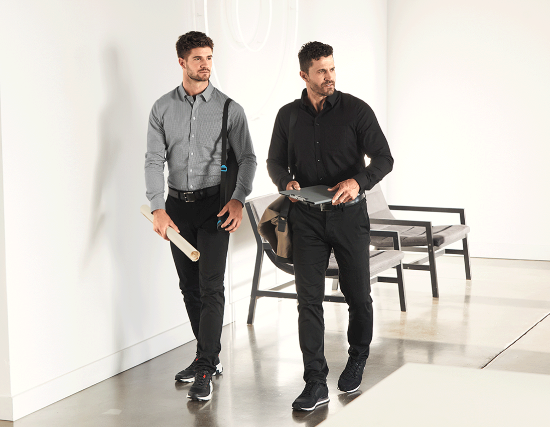 e.s. Business Hemd cotton stretch, slim fit