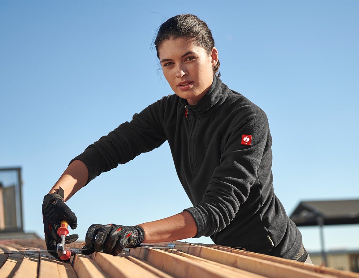 Damen Microfleece Troyer dryplexx® micro