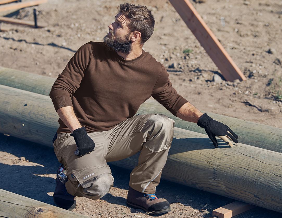 e.s. Sweatshirt poly cotton