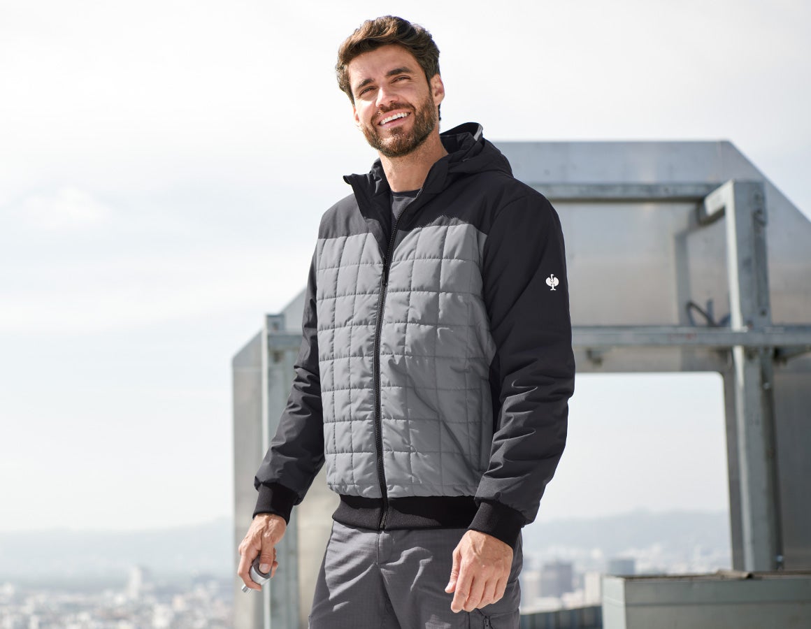 Kapuzen-Pilotenjacke e.s.concrete