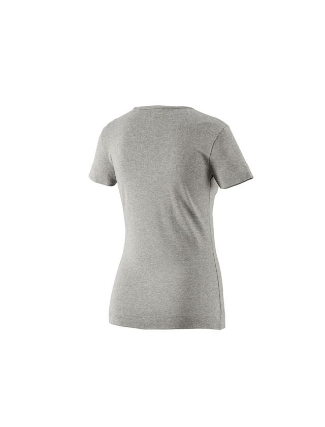 e.s. T-Shirt cotton V-Neck, Damen
