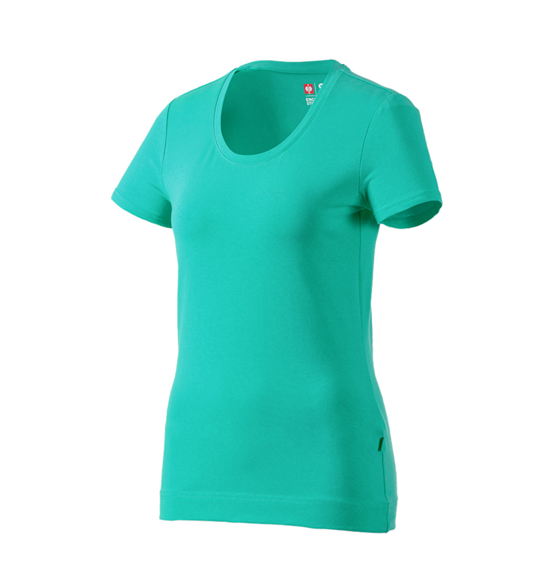e.s. T-Shirt cotton stretch, Damen