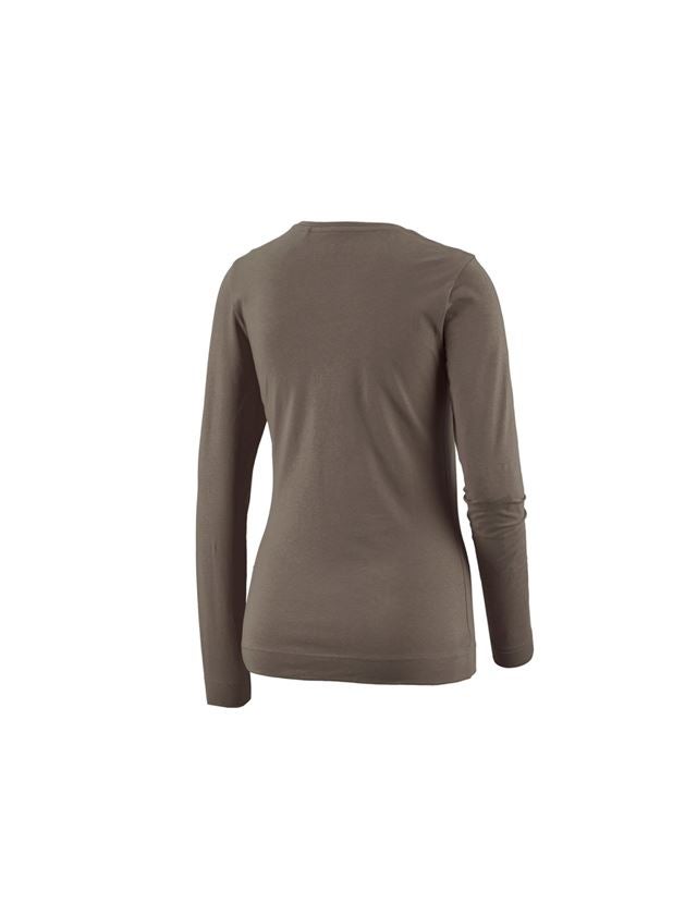 e.s. Longsleeve cotton stretch, Damen