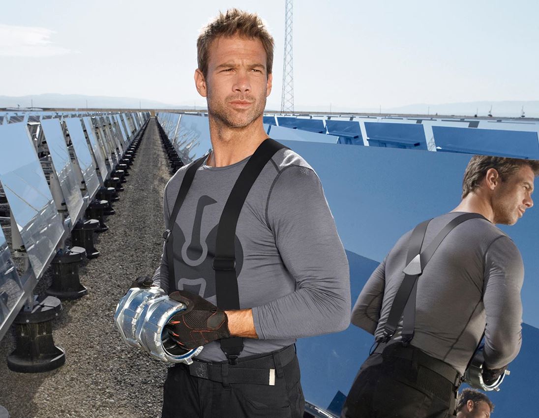 e.s. Longsleeve Merino, Herren