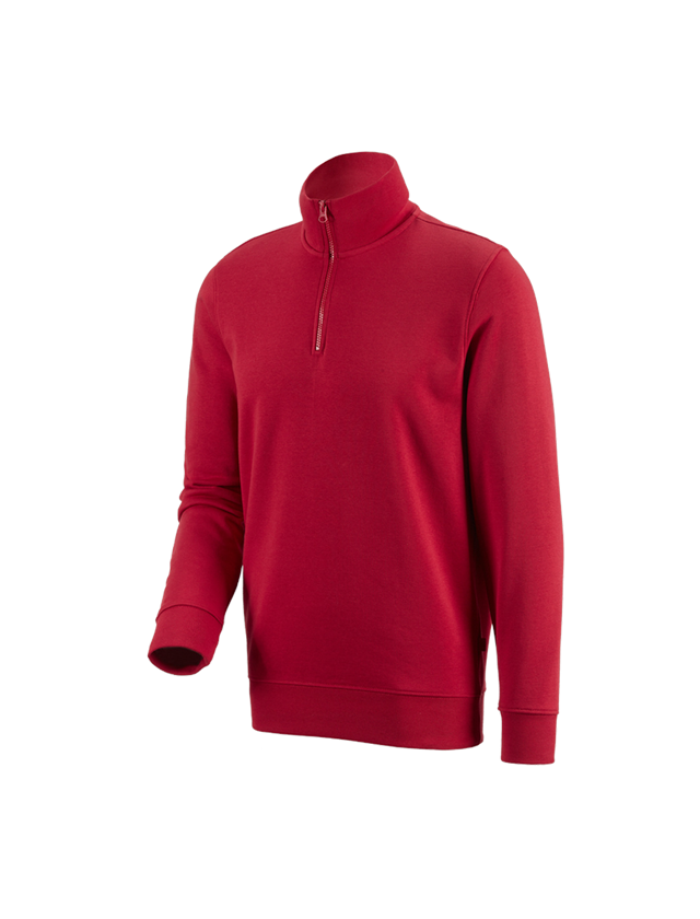 e.s. ZIP-Sweatshirt poly cotton