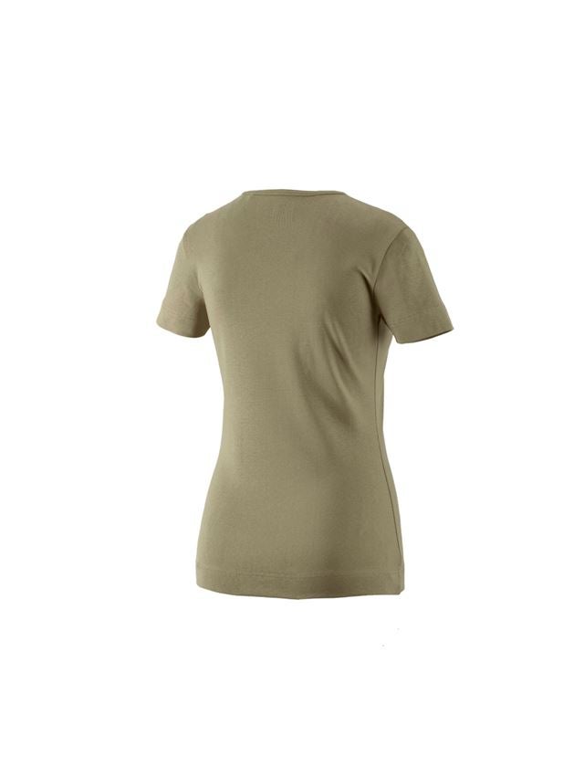 e.s. T-Shirt cotton V-Neck, Damen