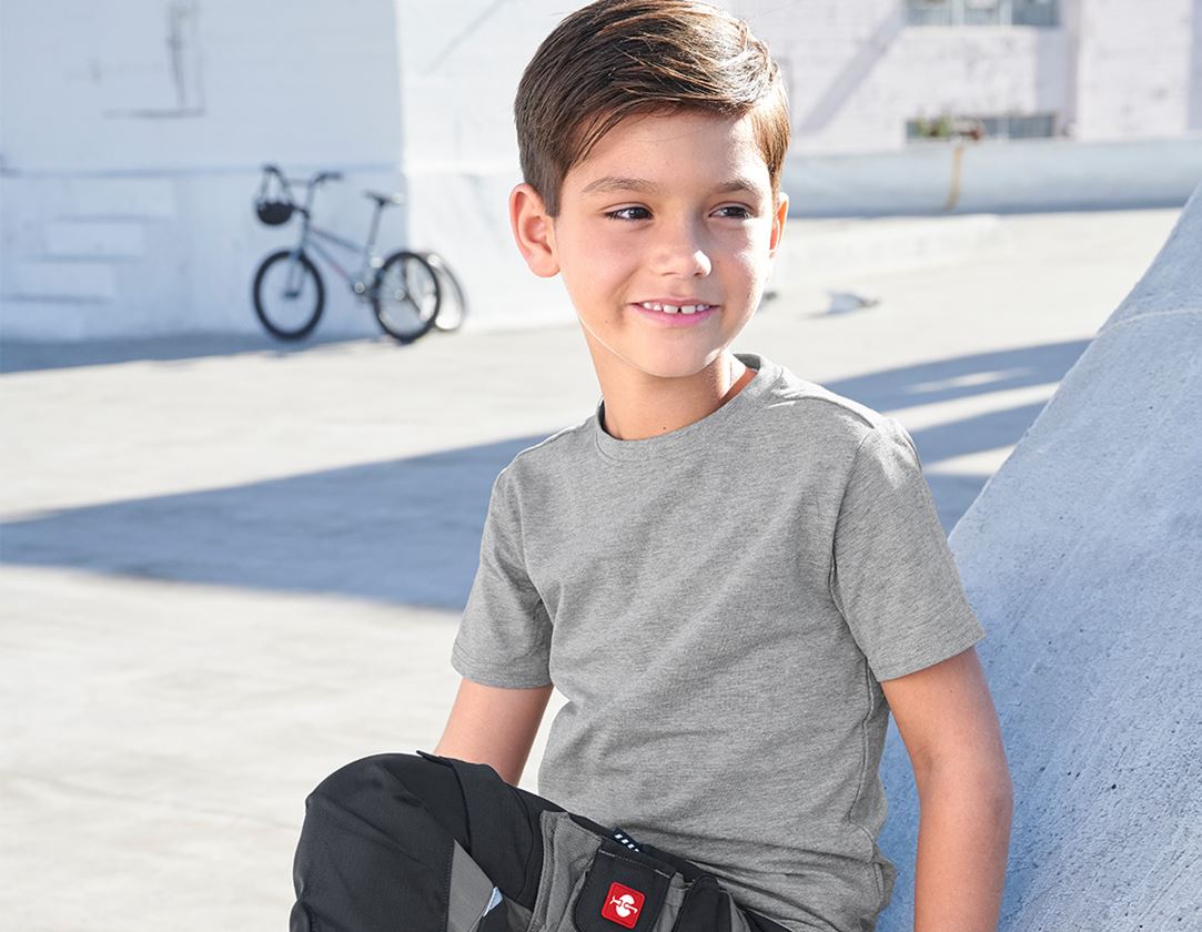 e.s. T-Shirt cotton stretch, Kinder