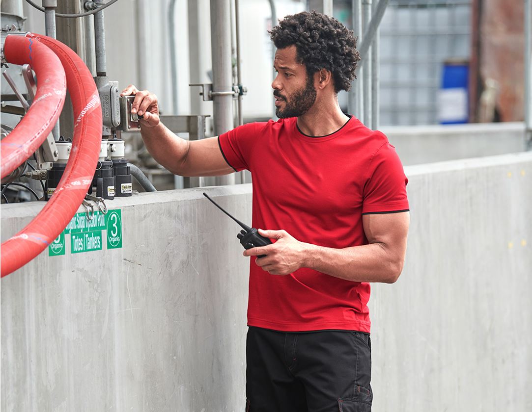 e.s. T-Shirt cotton stretch Layer