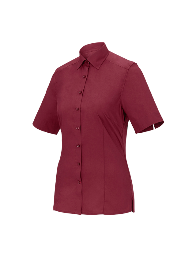 Business Bluse e.s.comfort, kurzarm