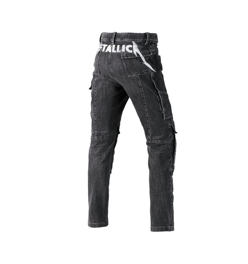 Metallica denim pants