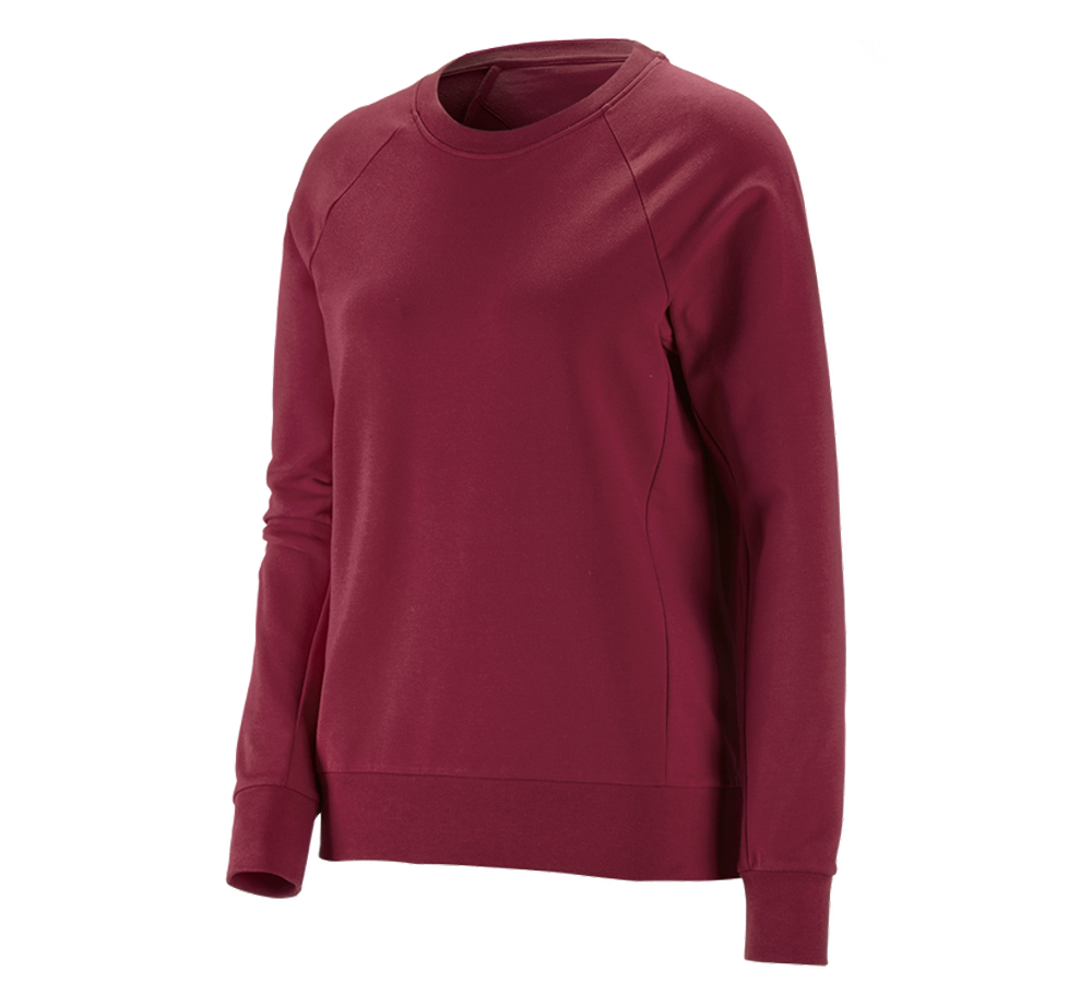 e.s. Sweatshirt cotton stretch, Damen