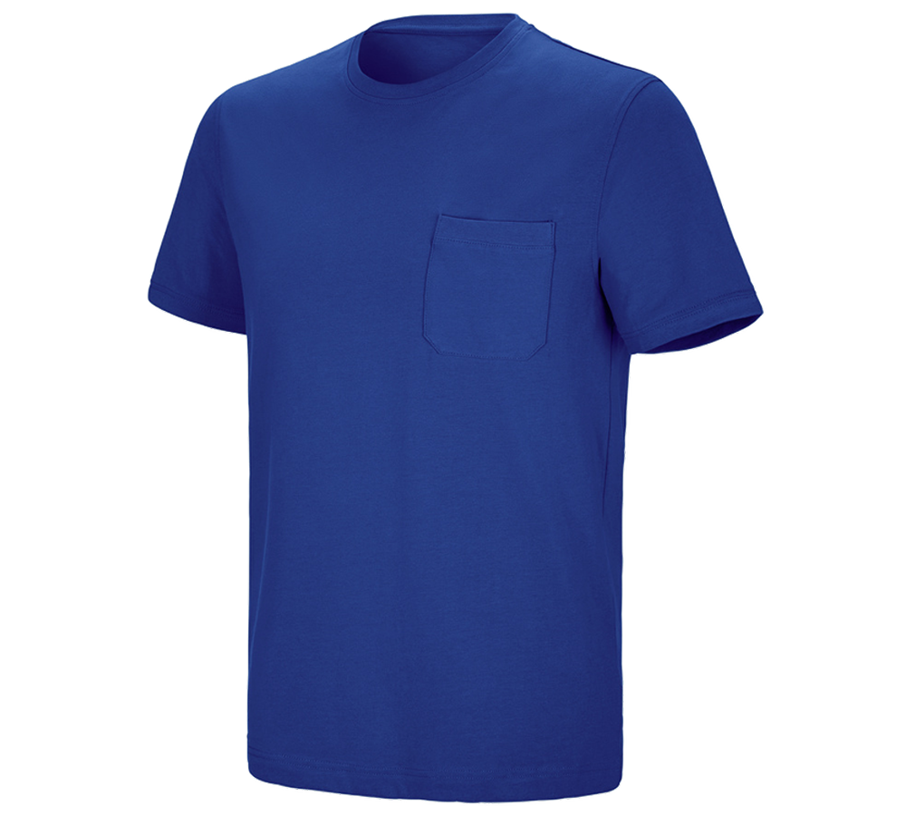 e.s. T-Shirt cotton stretch Pocket