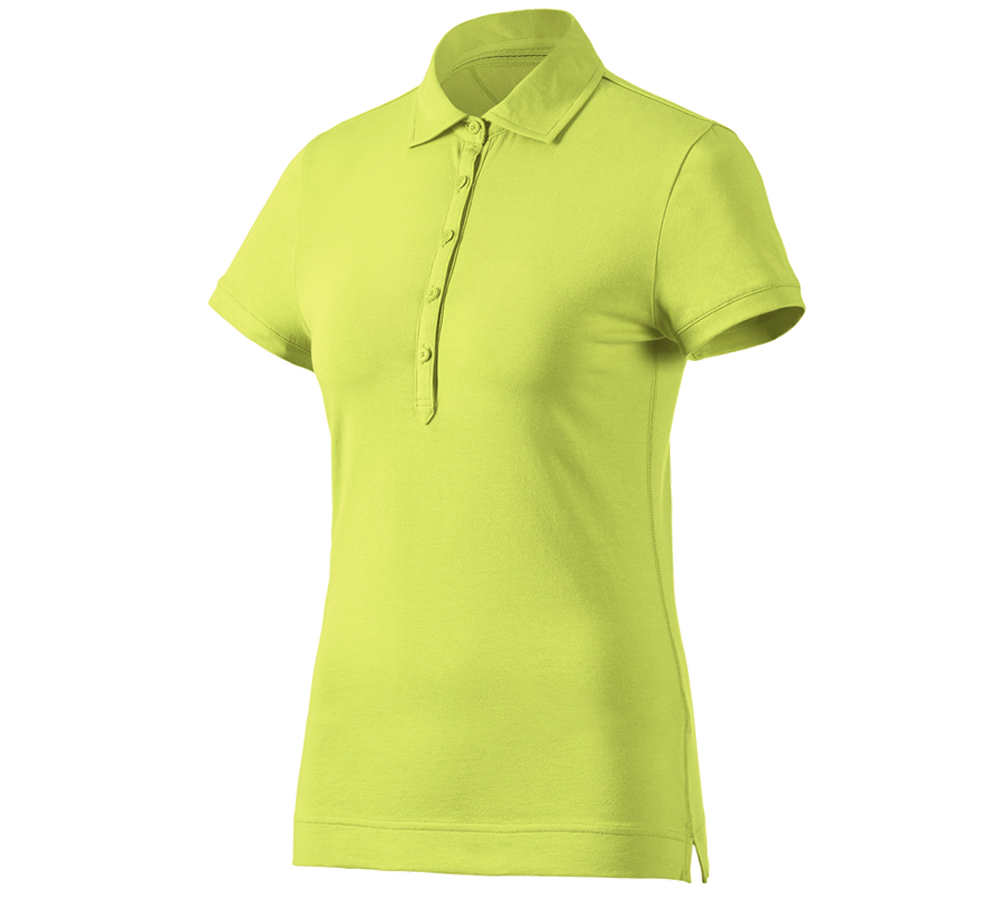 e.s. Polo-Shirt cotton stretch, Damen