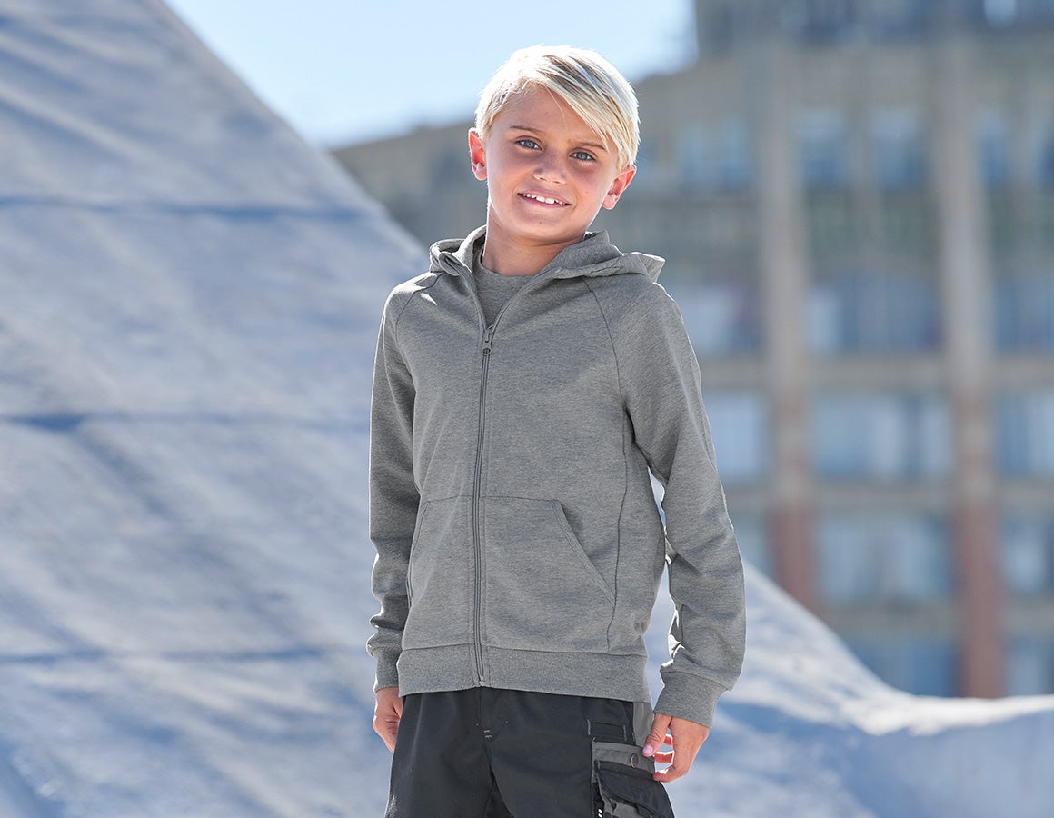 e.s. Hoody-Sweatjacke cotton stretch, Kinder