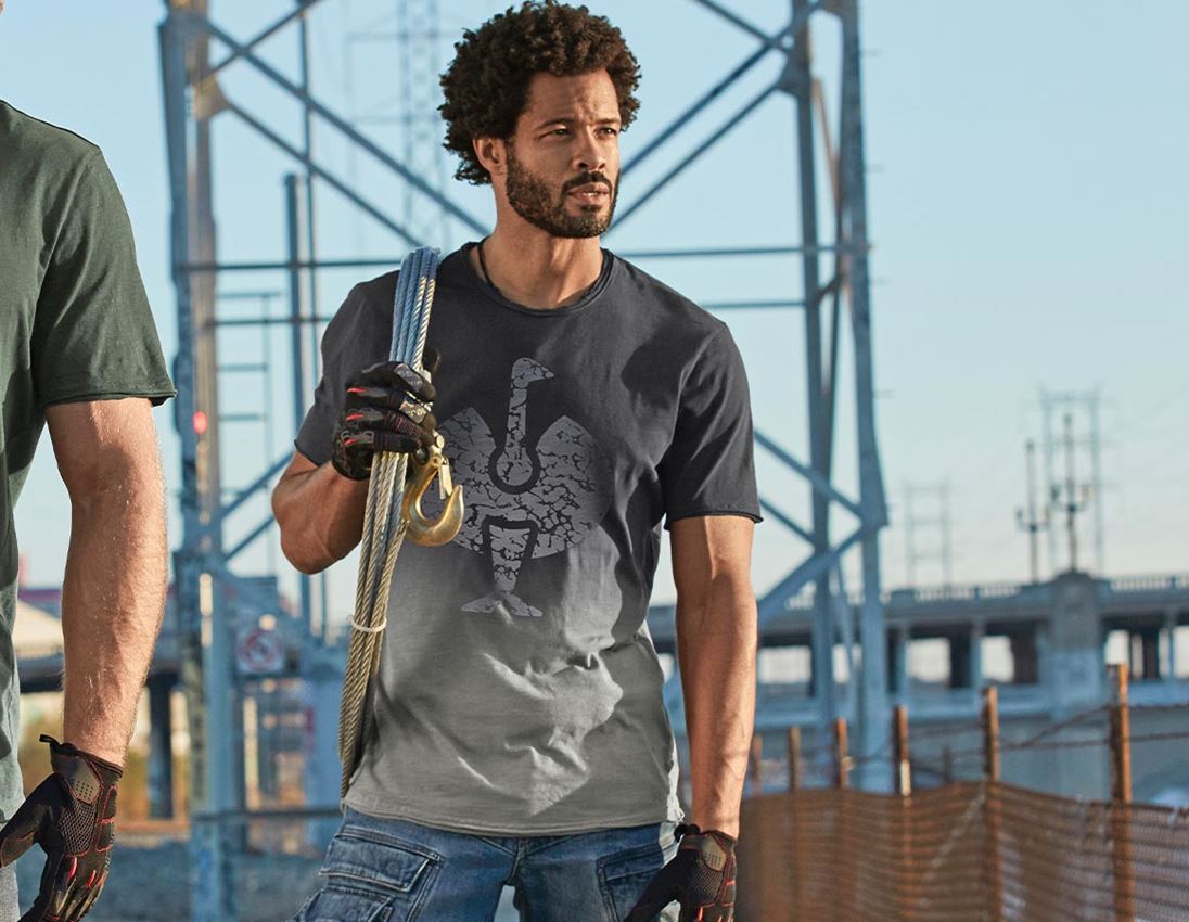 e.s. T-Shirt workwear ostrich