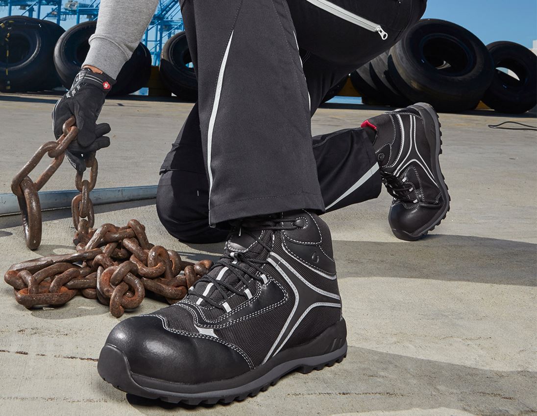 e.s. S3 Sicherheitsschuhe Zahnia mid