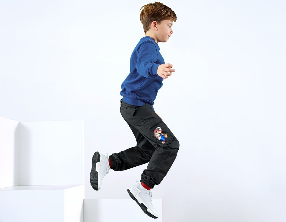 Super Mario Cargohose, Kinder