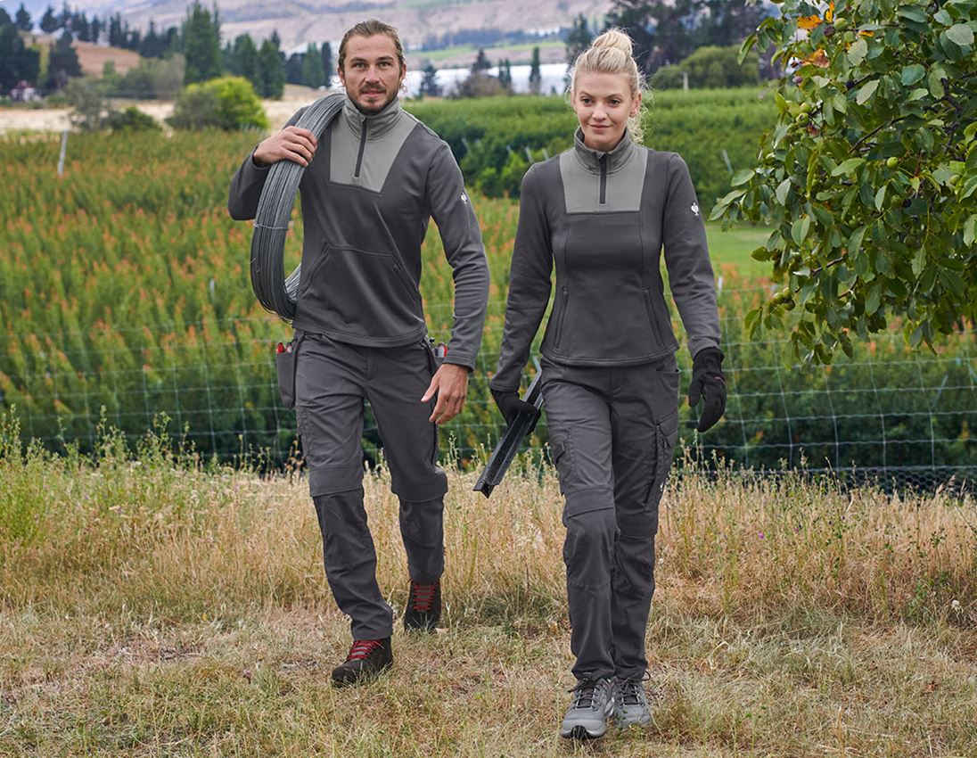 Funktions-Troyer thermo stretch e.s.concrete,Damen