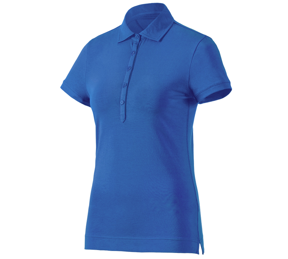 e.s. Polo-Shirt cotton stretch, Damen