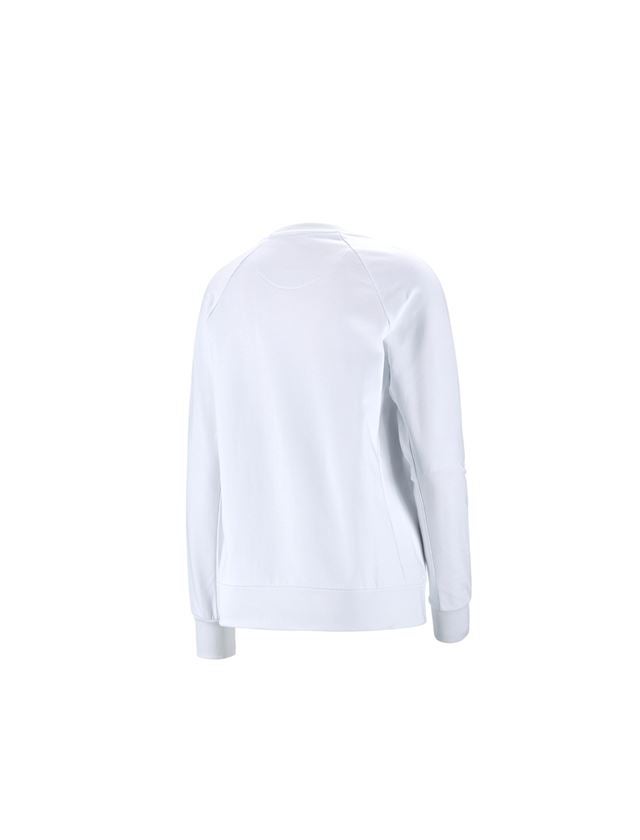 e.s. Sweatshirt cotton stretch, Damen