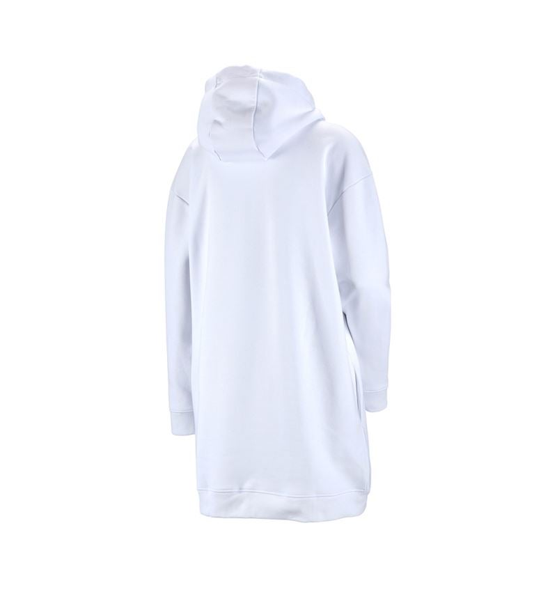 e.s. Oversize Hoody-Sweatshirt poly cotton, Damen