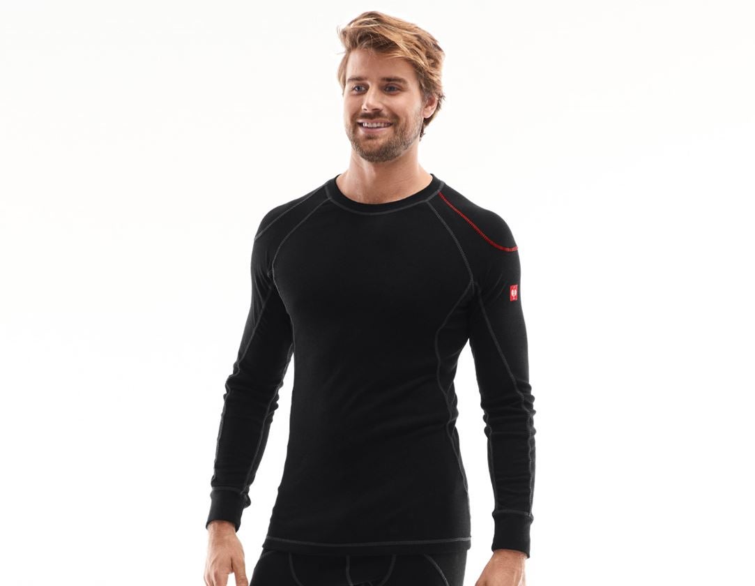e.s. Funktions-Longsleeve basis-warm