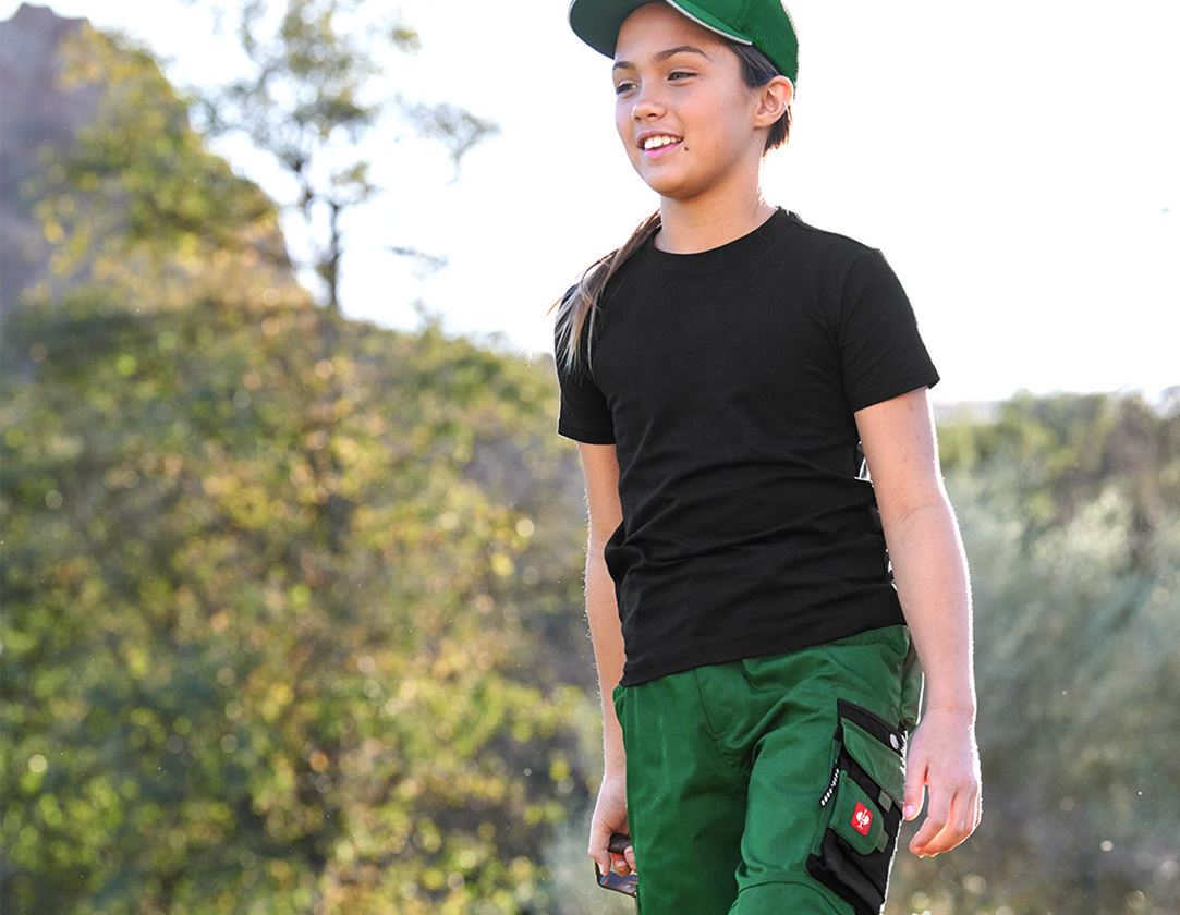 e.s. T-Shirt cotton stretch, Kinder