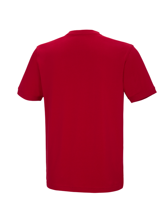 e.s. T-Shirt cotton stretch V-Neck