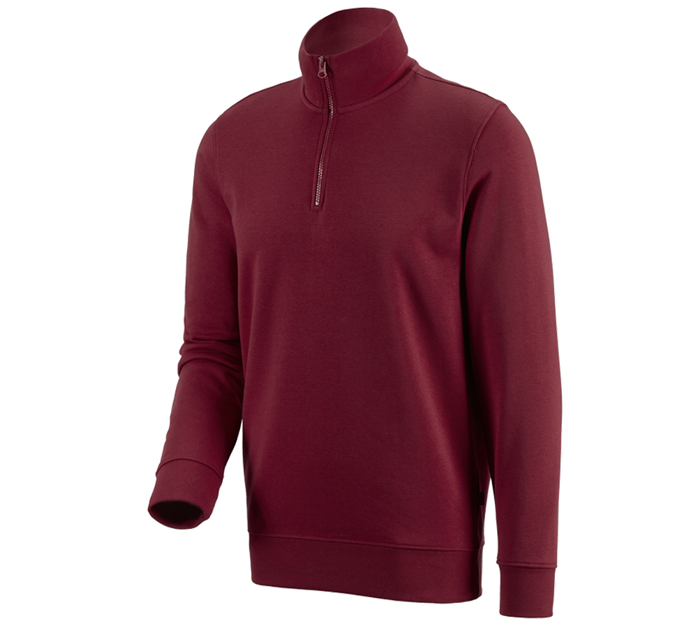 e.s. ZIP-Sweatshirt poly cotton