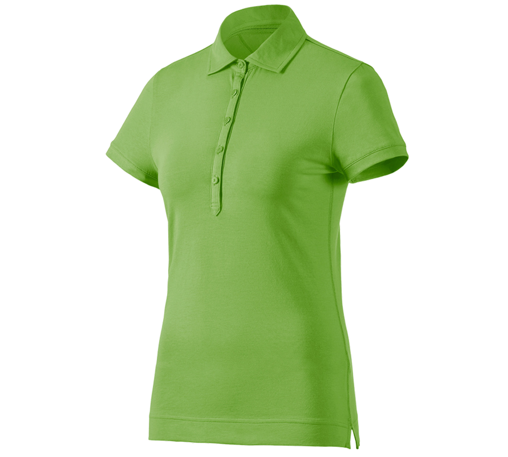 e.s. Polo-Shirt cotton stretch, Damen