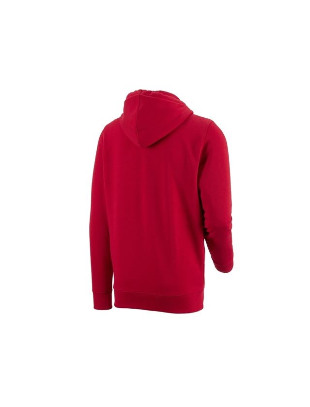 e.s. Hoody-Sweatjacke poly cotton