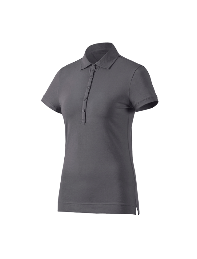 e.s. Polo-Shirt cotton stretch, Damen