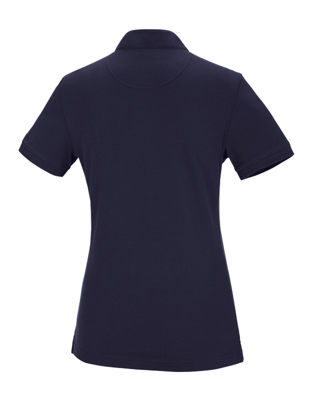 e.s. Polo-Shirt cotton Mandarin, Damen
