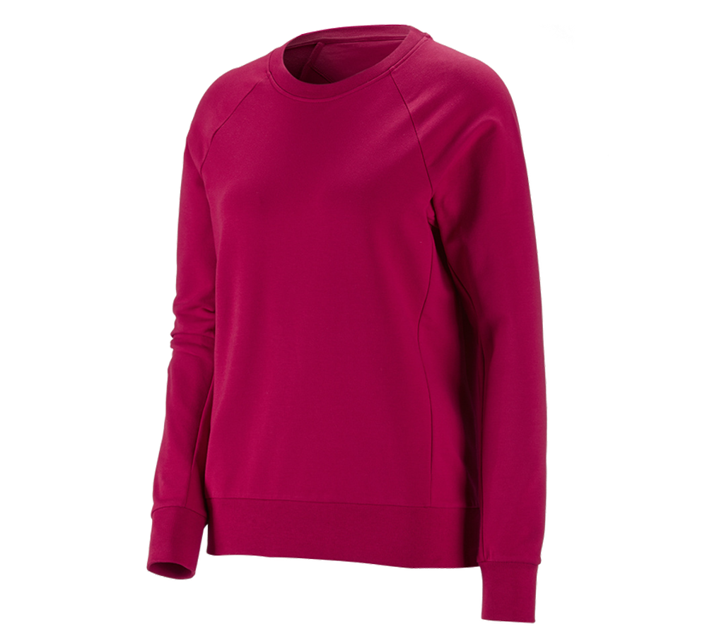 e.s. Sweatshirt cotton stretch, Damen