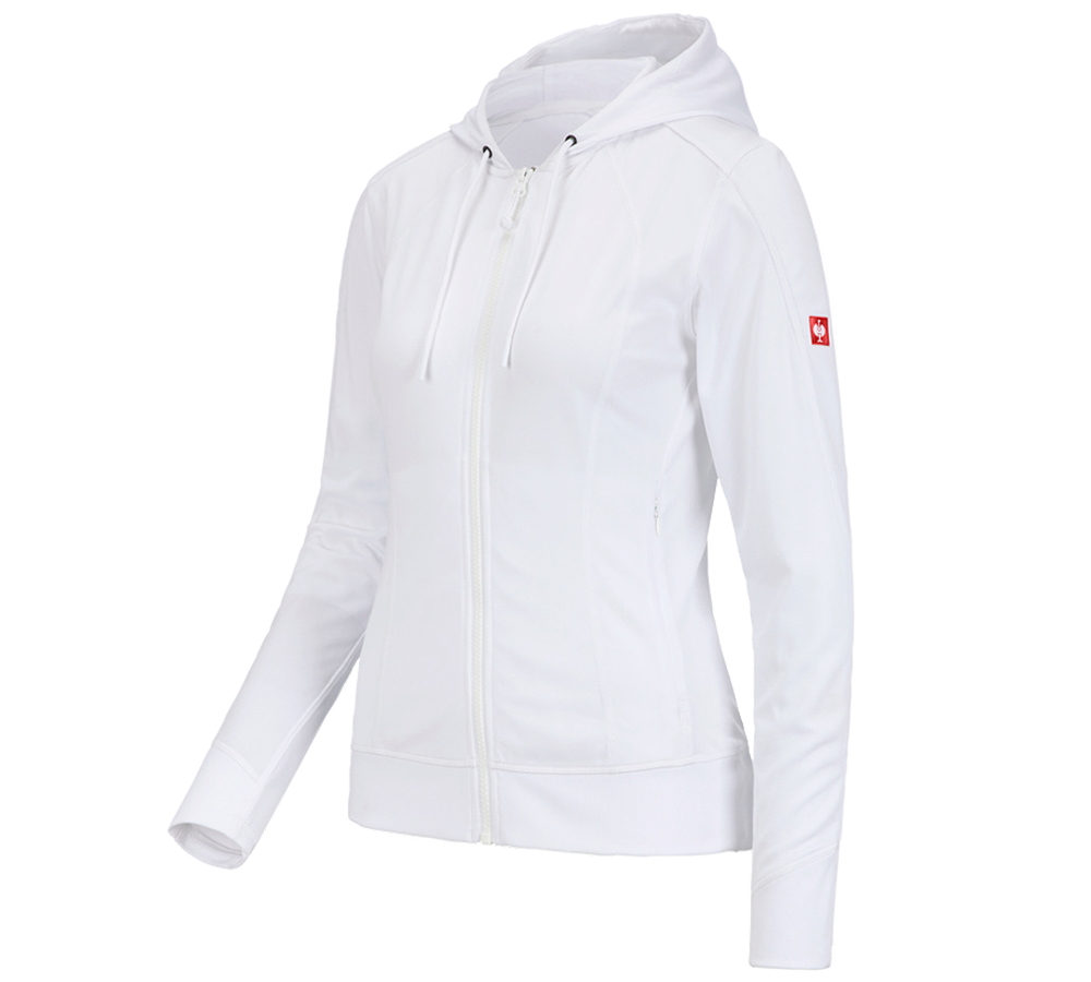e.s. Funktions Kapuzenjacke stripe, Damen